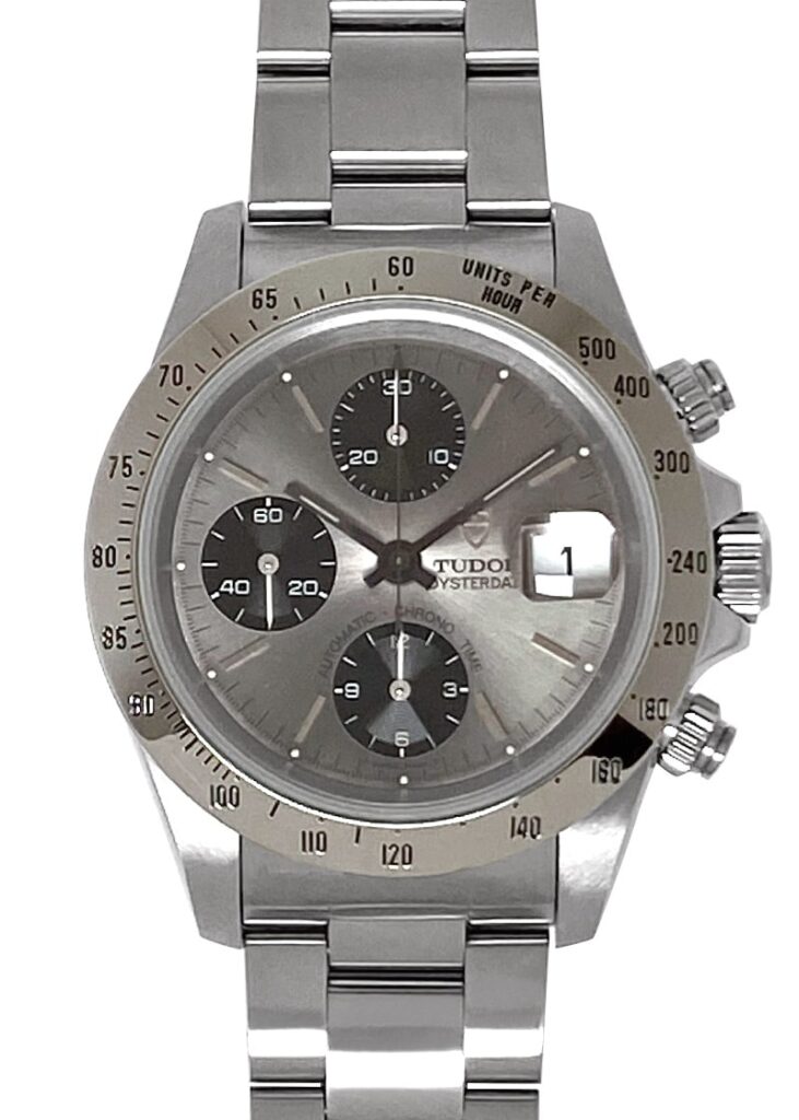 チューダー - クロノタイム オイスターデイト | TUDOR | 79280 | SS グレー文字盤 自動巻き ブレスレット | 中古