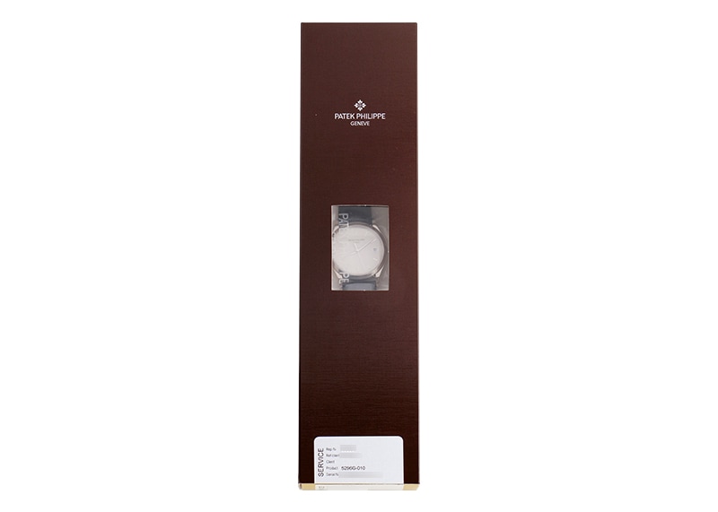 パテック フィリップ - カラトラバ | PATEK PHILIPPE | 5296G-010 | WG シルバー文字盤 自動巻き レザー | レストア | 中古