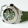 オーデマピゲ - ロイヤルオーク オフショア ダイバー | AUDEMARS PIGUET | 15720ST.OO.A052CA.01 | SS カーキ文字盤 自動巻き ラバー | 未使用品