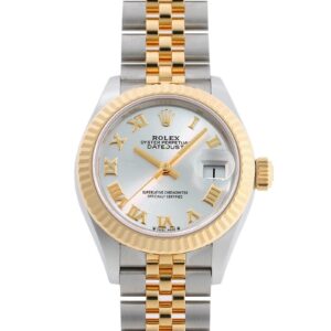 ロレックス - オイスター パーペチュアル デイトジャスト | ROLEX | 279173 | YG&SS シルバー文字盤 自動巻き ブレスレット | 中古