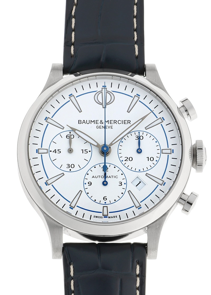 ボーム&メルシェ - ケープランド 日本上陸50周年記念モデル 130本限定 | BAUME&MERCIER | M0A10437 | SS 白文字盤 自動巻き レザー | 未使用品