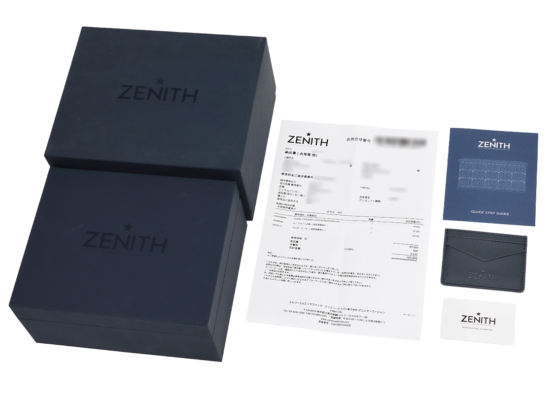 ゼニス - デファイ エルプリメロ 21 | ZENITH | 18.9000.9004/71.R585 | RG スケルトン文字盤 自動巻き ラバーアリゲーター | 中古