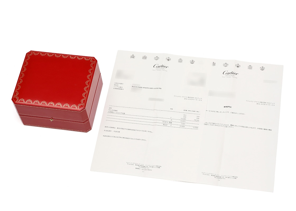カルティエ - パシャ グリッド 150周年記念モデル | CARTIER | W3102255 | SS シルバー文字盤 自動巻き レザー | 中古