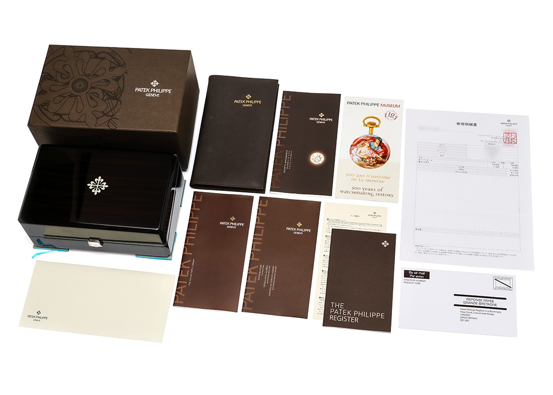 パテックフィリップ - Twenty-4 | PATEK PHILIPPE | 4910/10A-001 | SS 黒文字盤 クォーツ ブレスレット | 中古