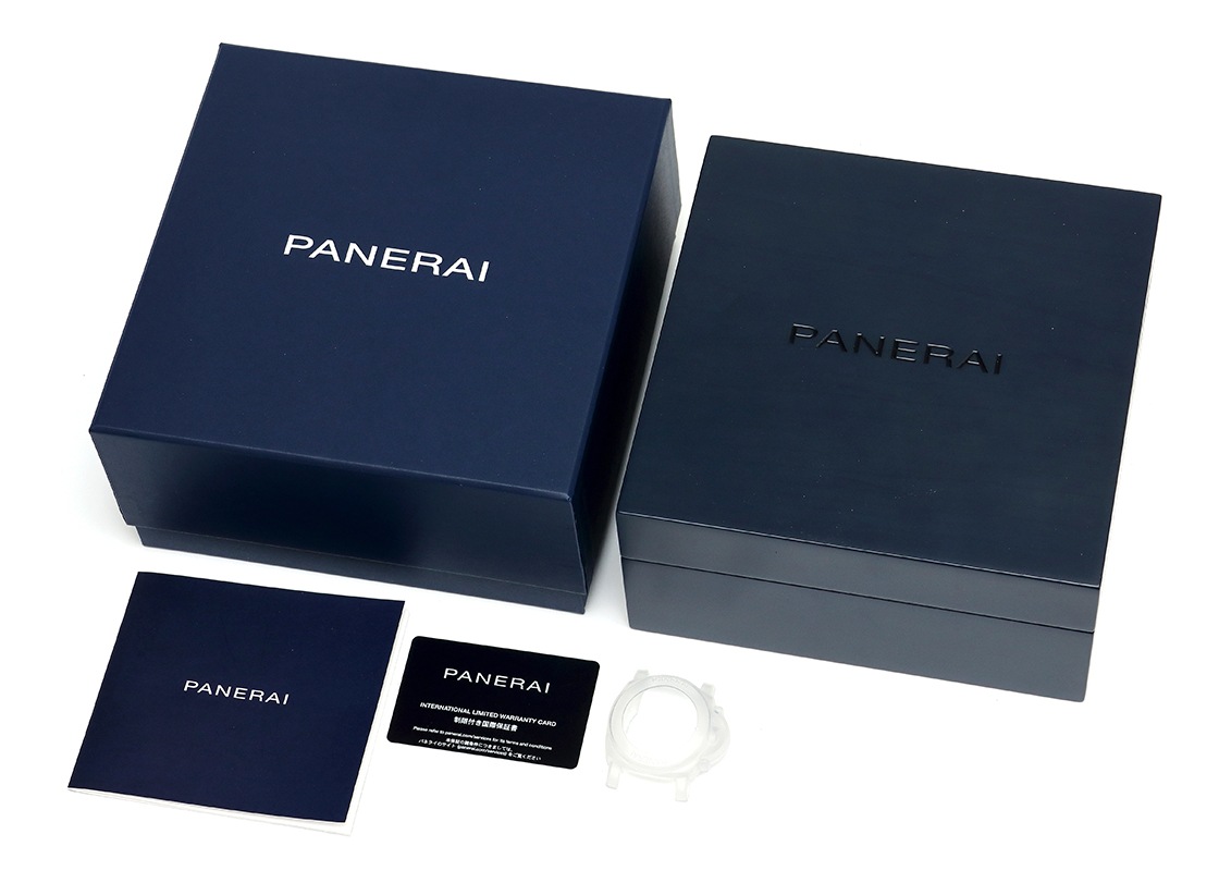 オフィチーネパネライ - サブマーシブル クアランタ クアトロ ルナロッサ | OFFICINE PANERAI | PAM01681 | SS シルバー文字盤 自動巻き ラバー | 中古
