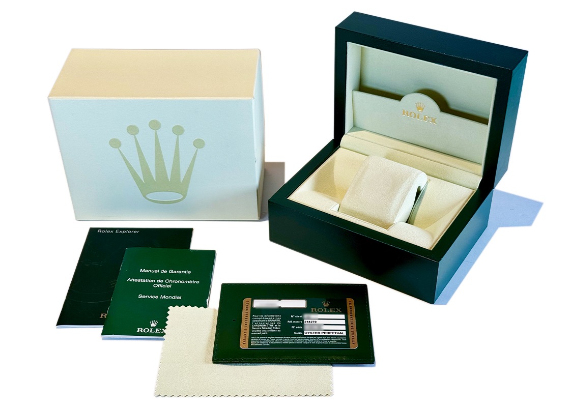 ロレックス - オイスターパーペチュアル エクスプローラーI | ROLEX | 214270 | SS 黒文字盤 自動巻き ブレスレット | 中古