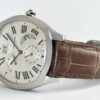 カルティエ - ドライブ ドゥ カルティエ ラージデイト | CARTIER | WSNM0005 | SS シルバー文字盤 自動巻き レザー | 委託品 | 中古