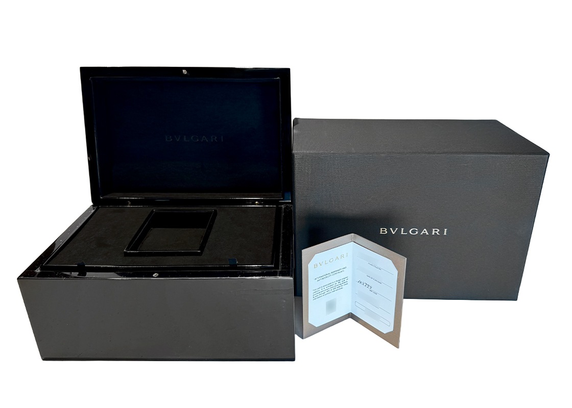 ブルガリ - オクト フィニッシモ カーボンゴールド オートマティック | BVLGARI | 103779 | カーボン グレー文字盤 自動巻き ブレスレット | 委託品 | 中古