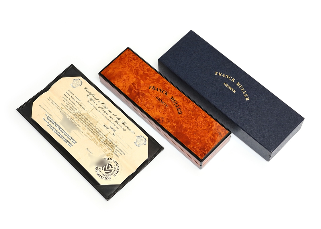 フランクミュラー - トノウカーベックス プティ | FRANCK MULLER | 2500QZ | RG シルバー文字盤 クォーツ レザー | 中古
