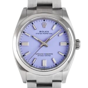 ロレックス - オイスター パーペチュアル 36 | ROLEX | 126000 | SS ラベンダー文字盤 自動巻き ブレスレット | 未使用品