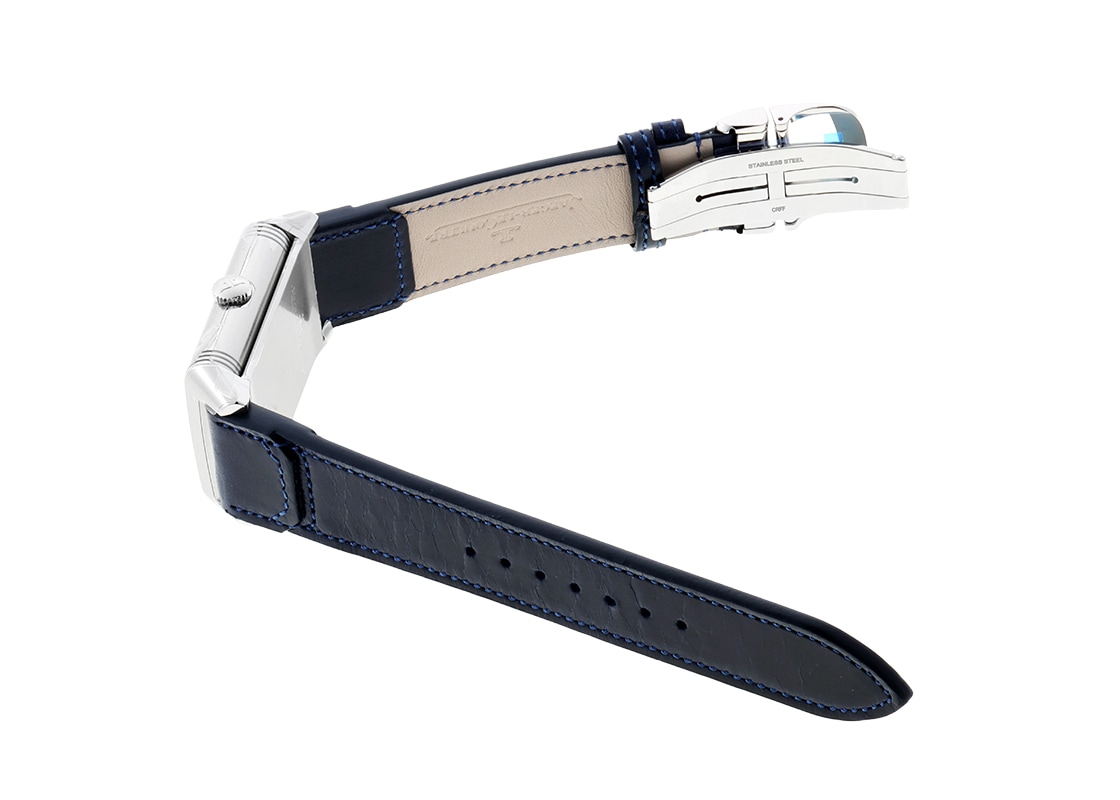 ジャガールクルト - レベルソ トリビュート デュオ スモールセコンド | JAEGER LECOULTRE | Q3988481(215.8.D4) | SS ブルー 文字盤 手巻き レザー | 未使用品