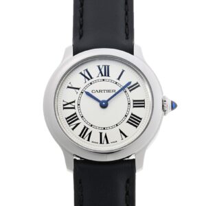 カルティエ - ロンド マスト ドゥ カルティエ | CARTIER | WSRN0030 | SS シルバー文字盤 クォーツ レザー | 中古