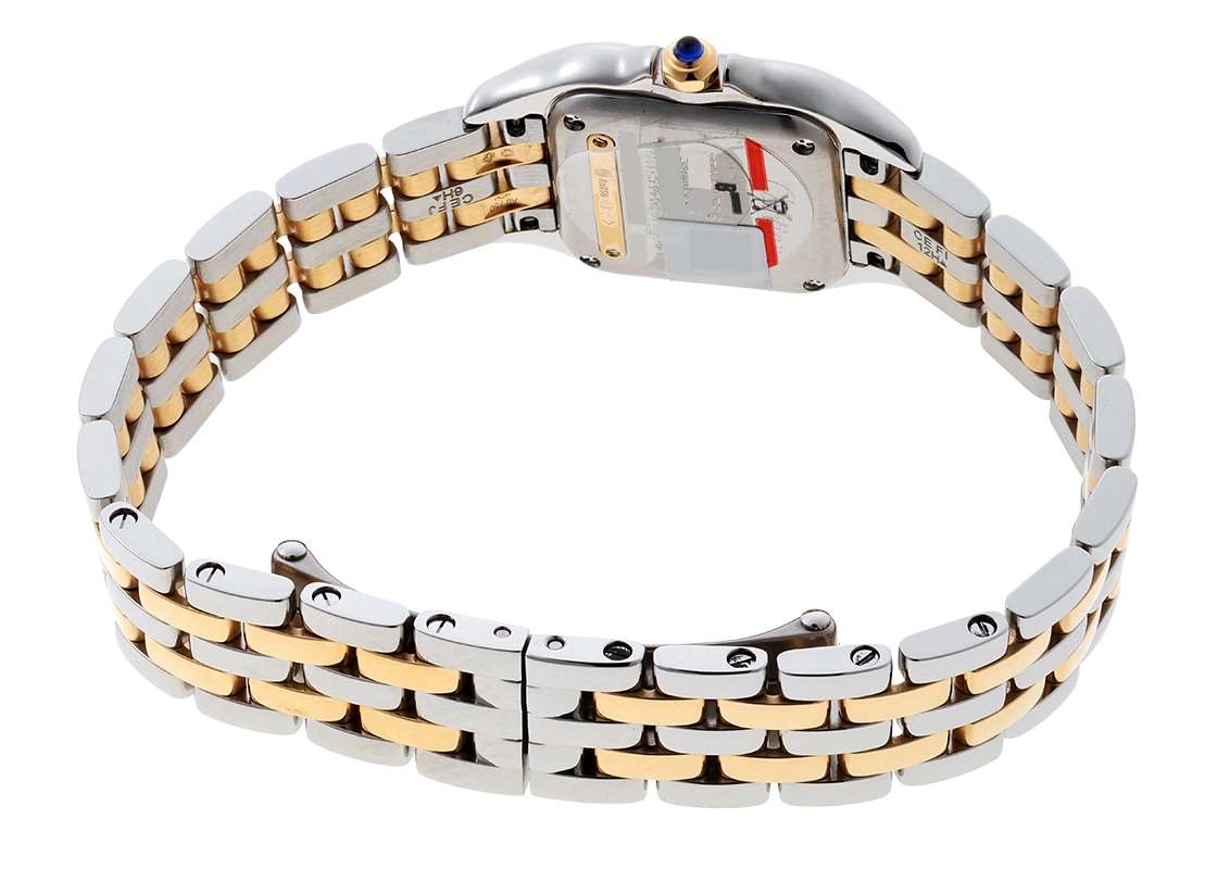 カルティエ - パンテール ドゥ カルティエ SM | CARTIER | W2PN0018 | YG/SS シルバー文字盤 クォーツ ブレスレット