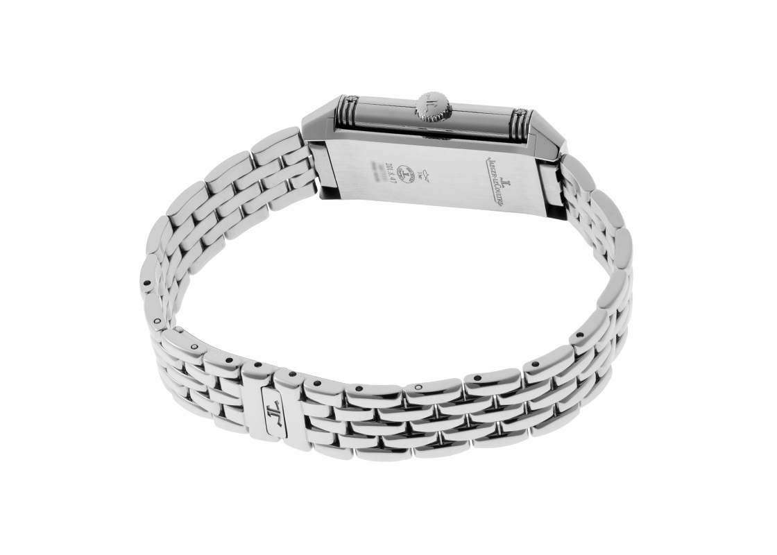 ジャガールクルト - レベルソ ワン | JAEGER LECOULTRE | Q3288120(201.8.47) | SS シルバー文字盤 クォーツ ブレスレット | 中古