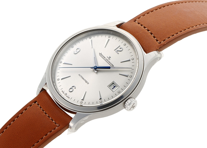 ジャガールクルト - マスターコントロール デイト | JAEGER LECOULTRE | Q4018420(830.8.A0.S) | SS シルバー文字盤 自動巻き レザー