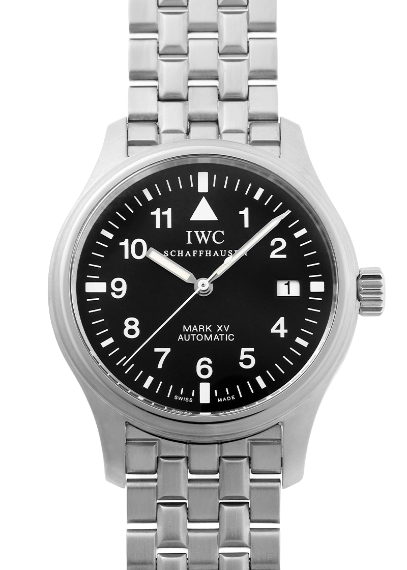 IWC - パイロットウォッチ マークXV(マーク15) | INTERNATIONAL WATCH COMPANY | IW325301 | SS 黒文字盤 自動巻き ブレスレット | 中古