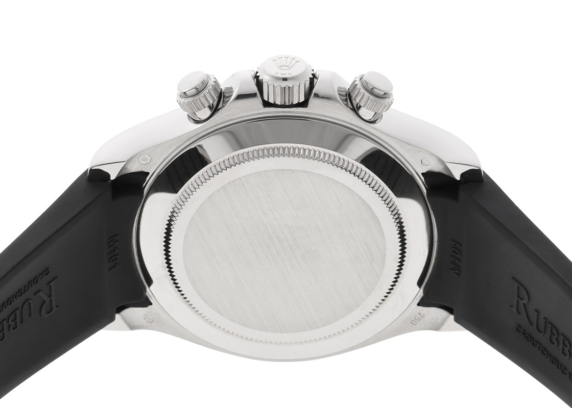ロレックス - オイスター パーペチュアル コスモグラフ デイトナ【ブラックシェル文字盤付】 | ROLEX | 116519NR | WG ホワイト/ブラック文字盤 自動巻き ラバー | 中古
