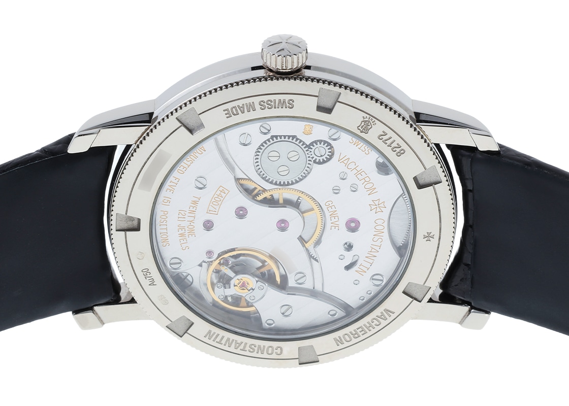 ヴァシュロン・コンスタンタン - トラディショナル | VACHERON CONSTANTIN | 82172/000G-9383 | WG シルバー文字盤 手巻き レザー | 中古