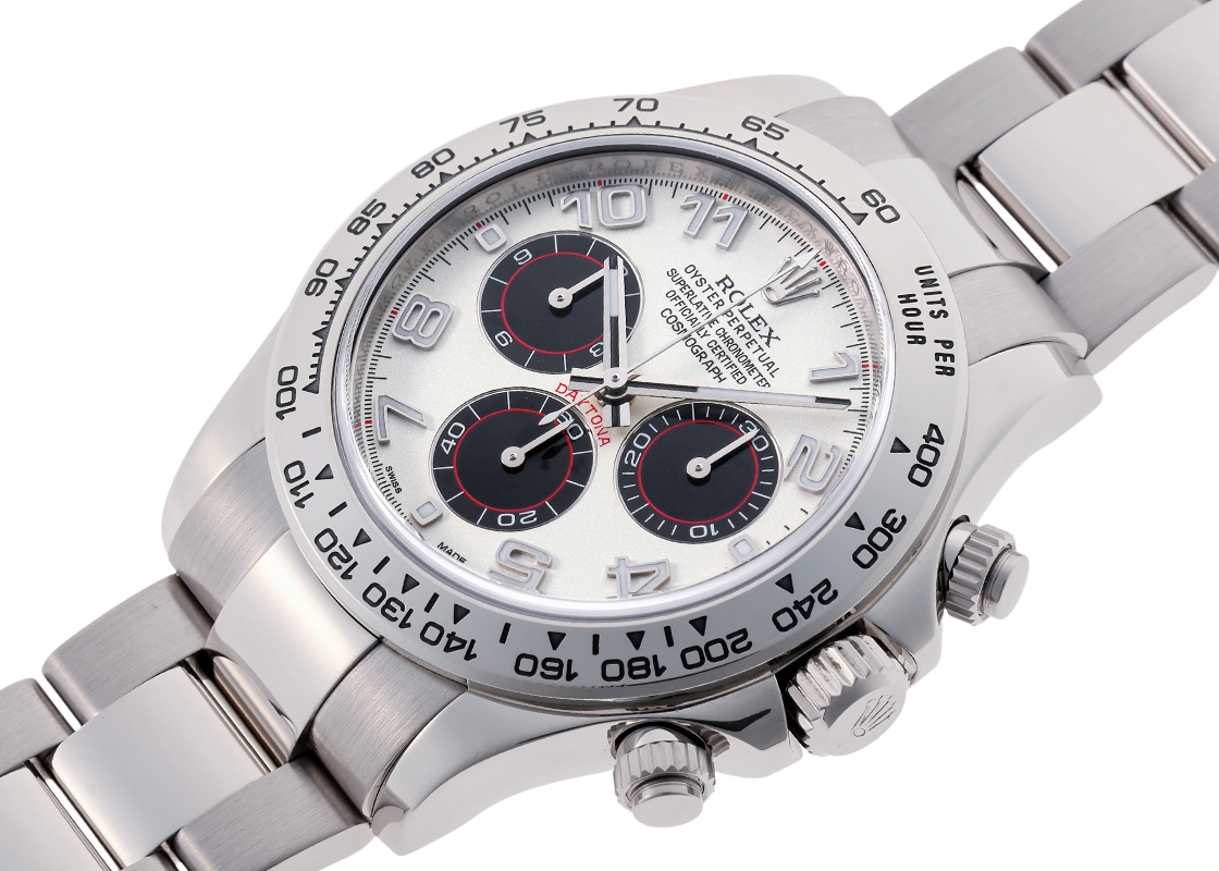ロレックス - オイスター パーペチュアル コスモグラフデイトナ | ROLEX | 116509 | WG 白/黒文字盤 自動巻き ブレスレット | 中古