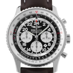 ブライトリング - ナビタイマー コスモノート | BREITLING | A222B92WBD(A22322) | SS 黒/シルバー文字盤 自動巻き レザー | 中古