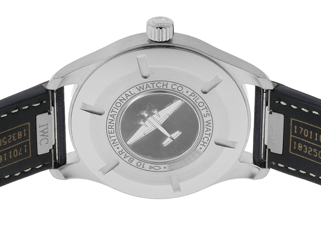 IWC - パイロットウォッチ マーク XX | INTERNATIONAL WATCH COMPANY | IW328203 | SS ブルー文字盤 自動巻き レザー | 中古