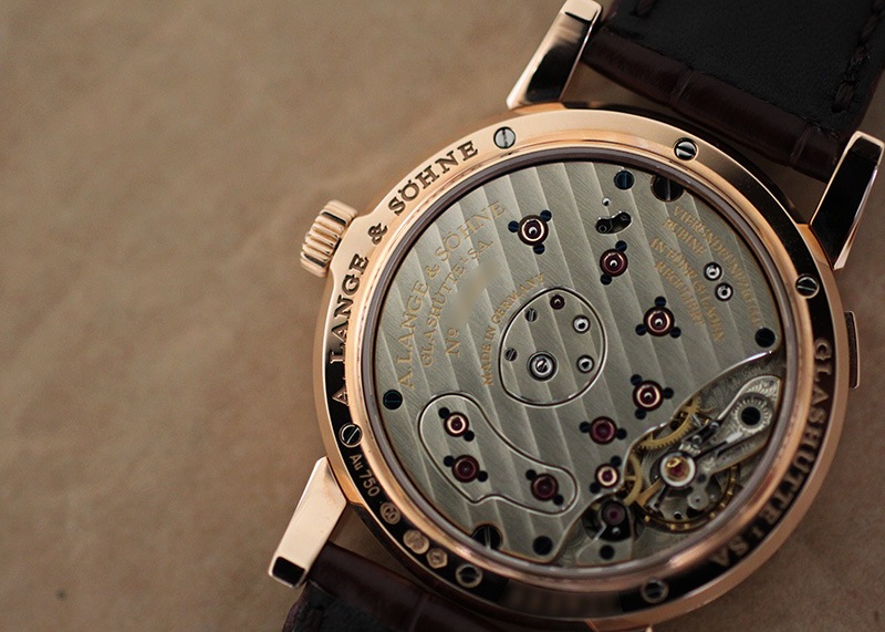 A.ランゲ&ゾーネ - ランゲ1 ムーンフェイズ | A.LANGE & SOHNE | 109.032(LS1094AD) | PG シルバー文字盤 手巻き レザー | 未使用品 |