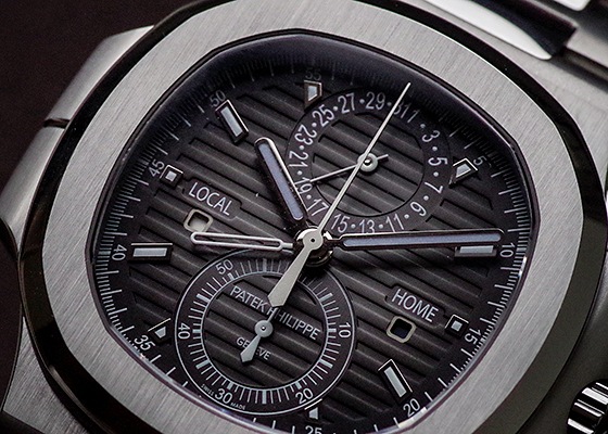 パテックフィリップ - ノーチラス トラベルタイム クロノグラフ | PATEK PHILIPPE | 5990/1A-001 | SS 黒文字盤 自動巻き ブレスレット | 中古 |