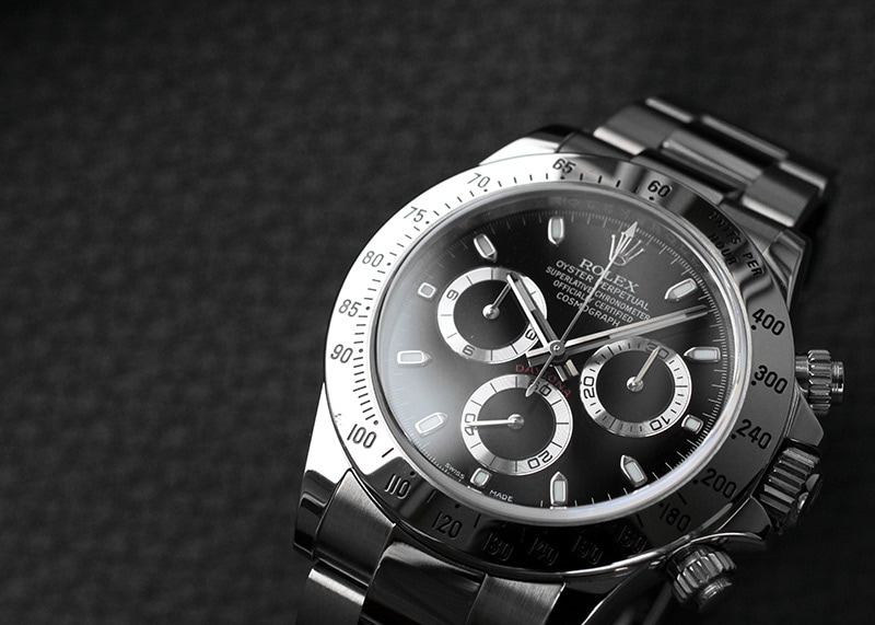 ロレックス - オイスター パーペチュアル コスモグラフ デイトナ | ROLEX | 116520 | SS 黒文字盤 自動巻き ブレスレット | 最終モデル 鏡面バックル | 中古 |