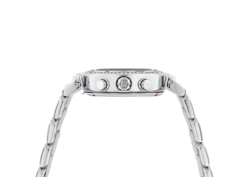 ハリーウィンストン - プルミエール クロノグラフ ベゼルダイヤ | HARRY WINSTON | 200/UCQ32WL.MD/00 | WG シェル文字盤 クォーツ ブレスレット | 委託品 | 中古 |
