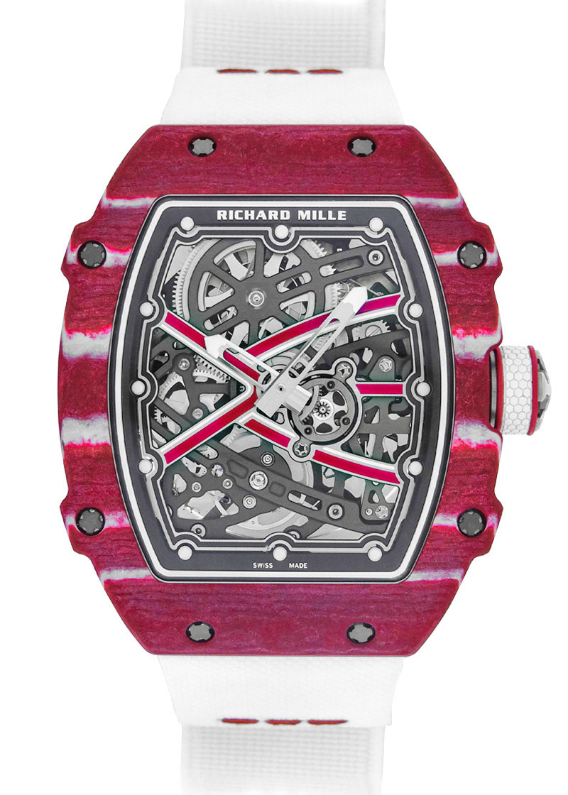 リシャールミル - オートマティック ムタズ・エサ・バルシム ハイジャンプ | RICHARD MILLE | RM67-02 | クォーツTPT/カーボンTPT スケルトン文字盤 自動巻き エラティック