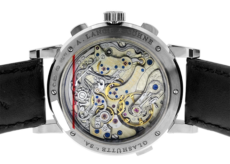 A.ランゲ&ゾーネ -ダトグラフ パーペチュアル | A.LANGE&SOHNE | 410.038E(LS4103AB) | WG グレー文字盤 手巻き レザー | 中古 |