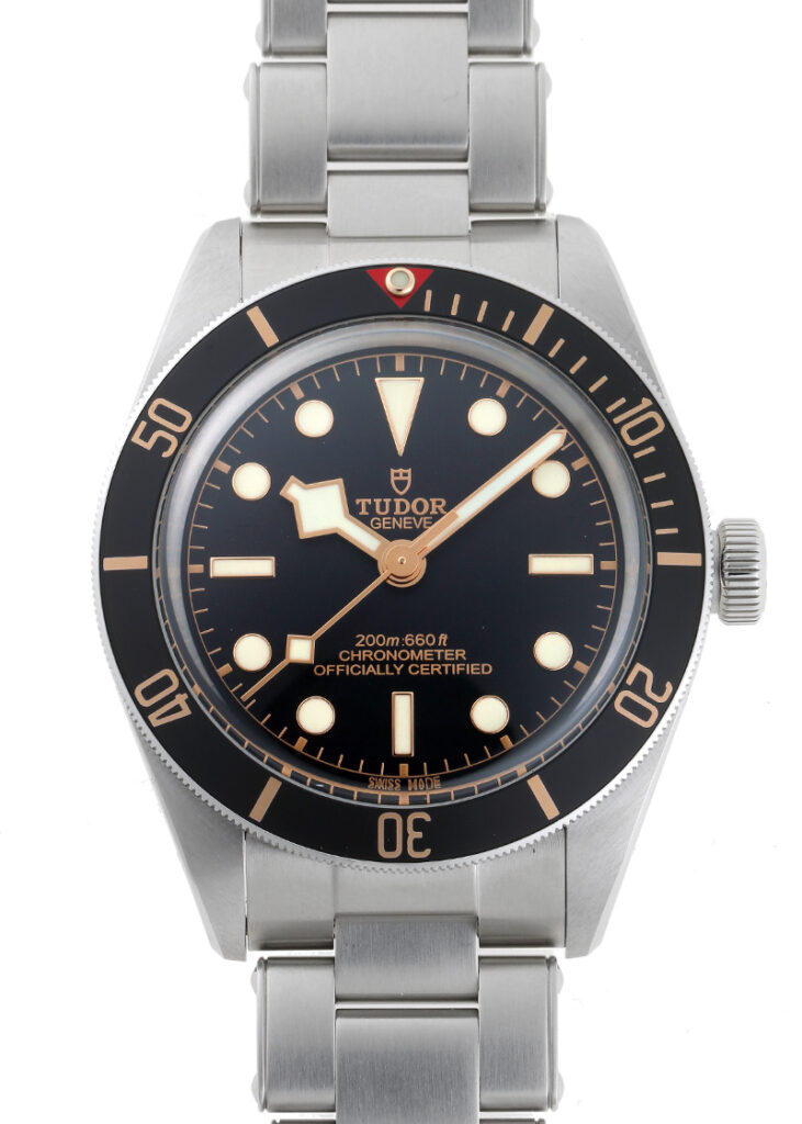 チューダー - ブラックベイ フィフティエイトT | TUDOR | 79030N | SS 黒文字盤 自動巻き ブレスレット | 中古 |