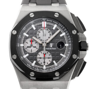 オーデマピゲ - ロイヤルオーク オフショアクロノグラフ | AUDEMARS PIGUET | 26400IO.OO.A004CA.01 | TI グレー文字盤 自動巻き ラバー | 中古 |