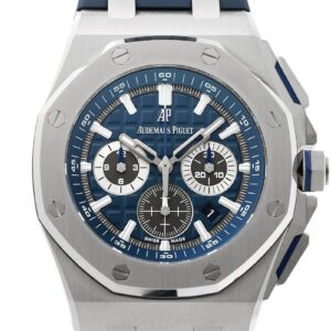 オーデマピゲ - ロイヤルオーク オフショア クロノグラフ | AUDEMARS PIGUET | 26480TI.OO.A027CA.01 | TI ブルー文字盤 自動巻き ラバー | 中古 |