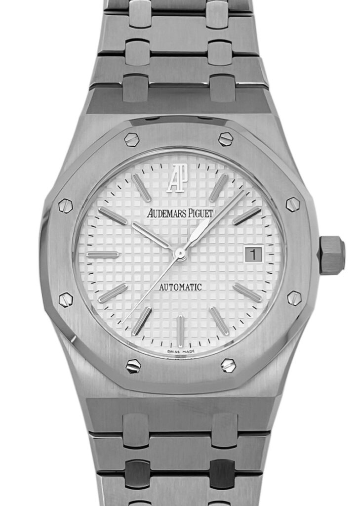 オーデマピゲ - ロイヤルオーク | AUDEMARS PIGUET | 15300ST.OO.1220ST.01 | SS 白文字盤 自動巻き ブレスレット | 中古 |