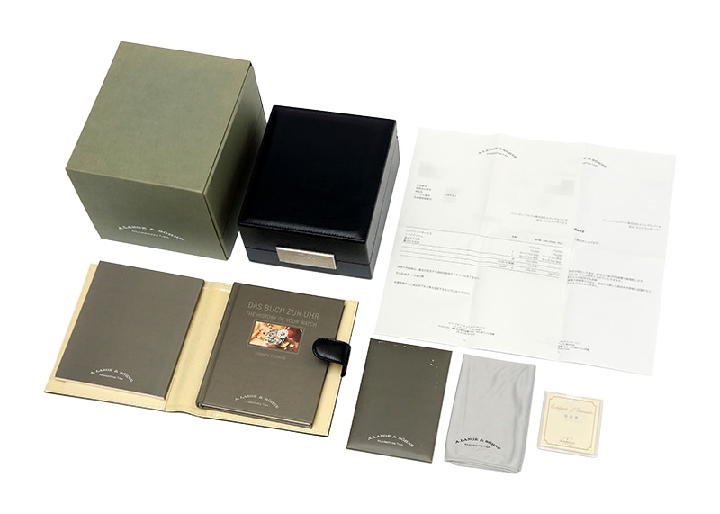 A.ランゲ&ゾーネ - ランゲ1 | A.LANGE & SOHNE | 101.033(LS1014AG) | PG グレー文字盤 手巻き レザー | 中古