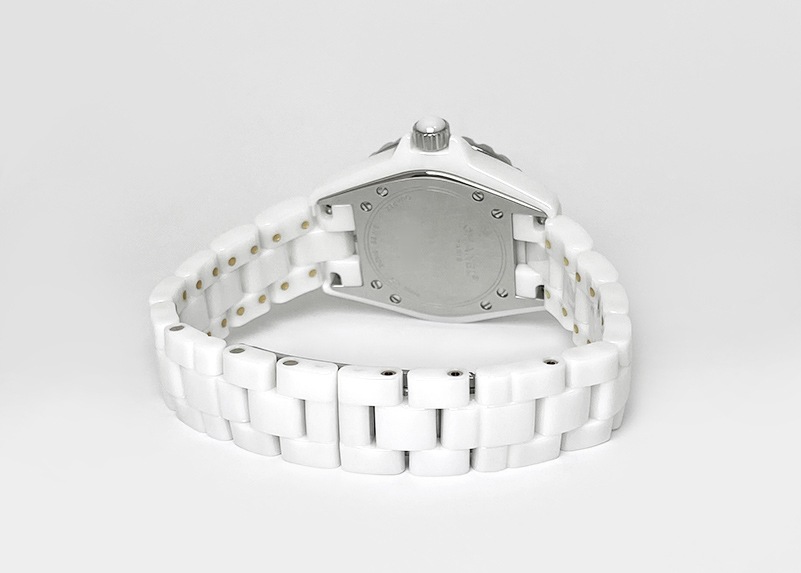 シャネル - J12 ベゼルダイヤ | CHANEL | H0967 | CE 白文字盤 クォーツ ブレスレット | 中古