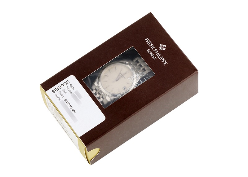 パテックフィリップ - カラトラバ | PATEK PHILIPPE | 5107/1G | WG 白文字盤 自動巻き ブレスレット | レストア | 中古