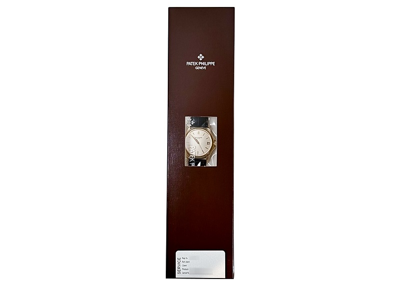 パテックフィリップ - カラトラバ | PATEK PHILIPPE | 5127J-001 | YG シルバー文字盤 自動巻き レザー | 委託品 | レストア | 中古