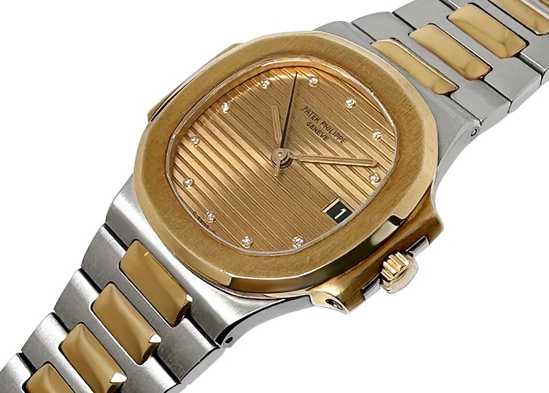 パテックフィリップ - ノーチラス | PATEK PHILIPPE | 3800/001 | YG/SS シャンパン文字盤 自動巻き ブレスレット | 委託品 | 中古
