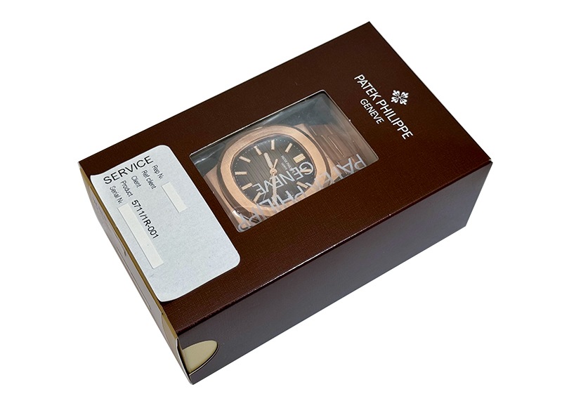 パテックフィリップ - ノーチラス | PATEK PHILIPPE | 5711/1R-001 | RG ブラウン文字盤 自動巻き ブレスレット | 中古