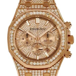 オーデマピゲ - ロイヤルオーク クロノグラフ | AUDEMARS PIGUET | 26333OR.ZZ.1222OR.01 | PG 全面ダイヤ文字盤 自動巻き ブレスレット | 委託品 | 中古