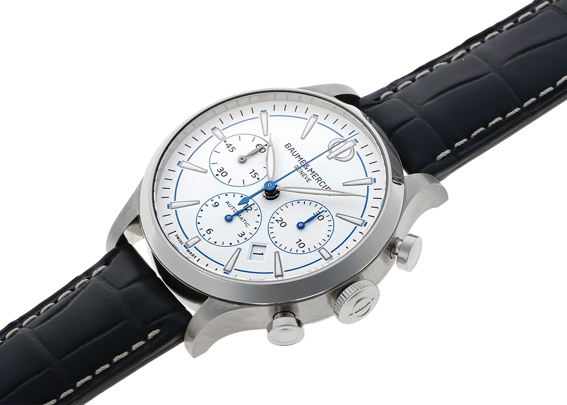 ボーム&メルシェ - ケープランド 日本上陸50周年記念モデル 130本限定 | BAUME&MERCIER | M0A10437 | SS 白文字盤 自動巻き レザー | 未使用品