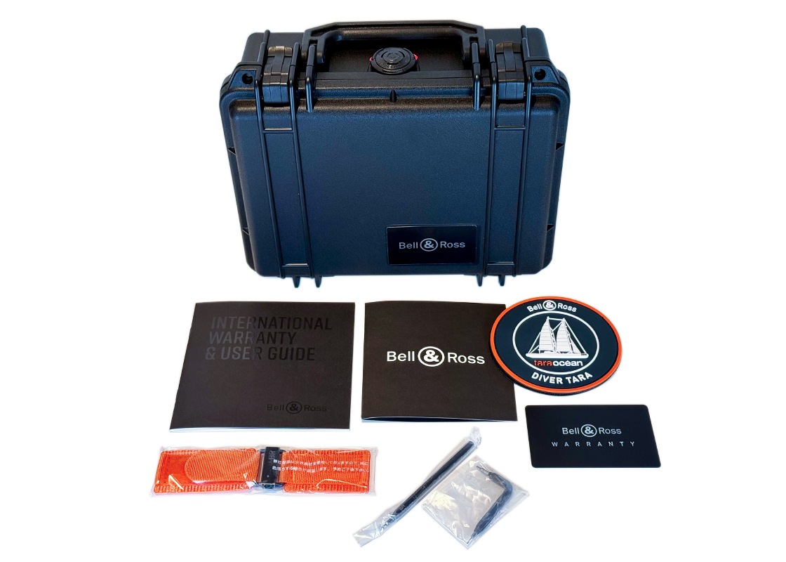 ベル&ロス - BR-03 ダイバー タラ 999本限定 | BELL & ROSS | BR0392-D-TR-CE/SRB | CE ブルー文字盤 自動巻き ラバー | 中古