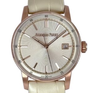 オーデマピゲ - CODE.11.59 バイ オーデマピゲ | AUDEMARS PIGUET | 77410OR.OO.A825CR.01 | PG アイボリー文字盤 自動巻き レザー | 中古