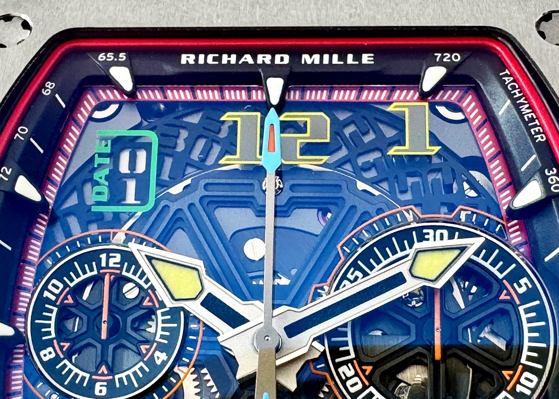 リシャールミル - オートマティック スプリットセコンド クロノグラフ | RICHARD MILLE | RM65-01 | TI スケルトン文字盤 自動巻き ラバー | 中古