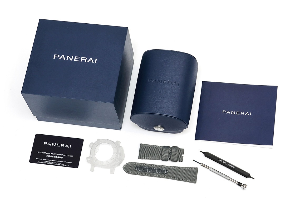オフィチーネパネライ - サブマーシブル フォルツスペシャリ | OFFICINE PANERAI | PAM02239 | DLC 黒文字盤 自動巻き ラバー | 中古