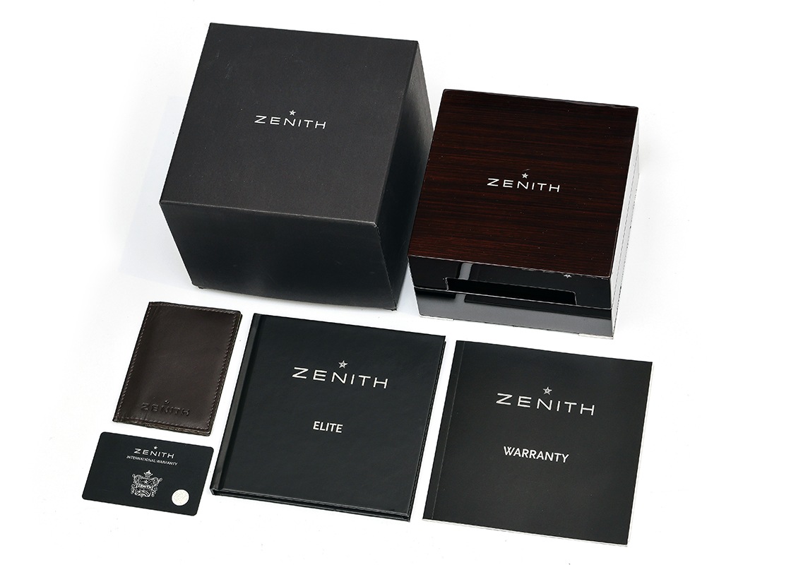 ゼニス - パイロット アエロネフ タイプ20 GMT | ZENITH | 03.2430.693/21.C723 | SS 黒文字盤 自動巻き レザー | 中古