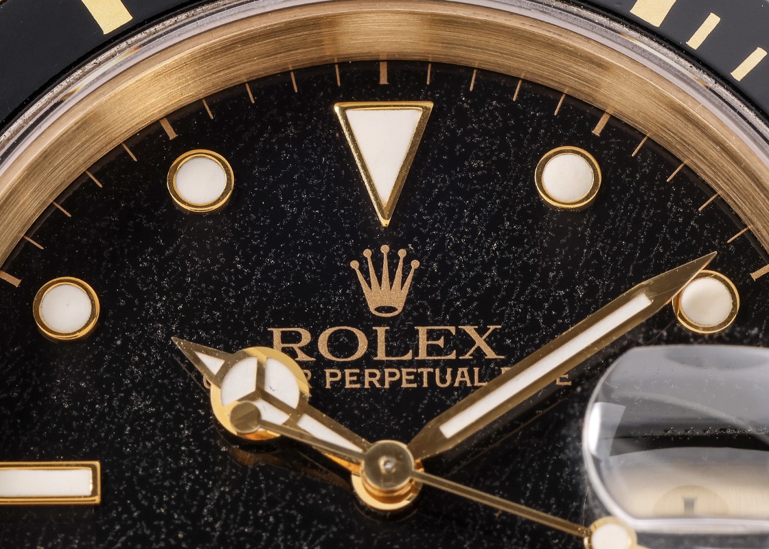 ロレックス - オイスターパーペチュアル サブマリーナー デイト | ROLEX | 16618 | YG 黒文字盤 自動巻き ブレスレット | 中古