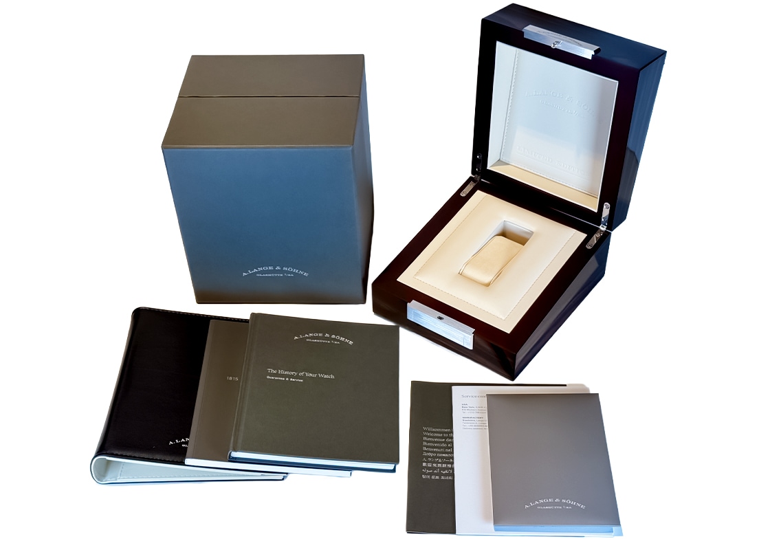 A.ランゲ&ゾーネ - 1815 ウォルターランゲへのオマージュ 145本限定 | A.LANGE&SOHNE | 297.026 (LSLS2973AA) | WG シルバー文字盤 手巻き レザー | 中古